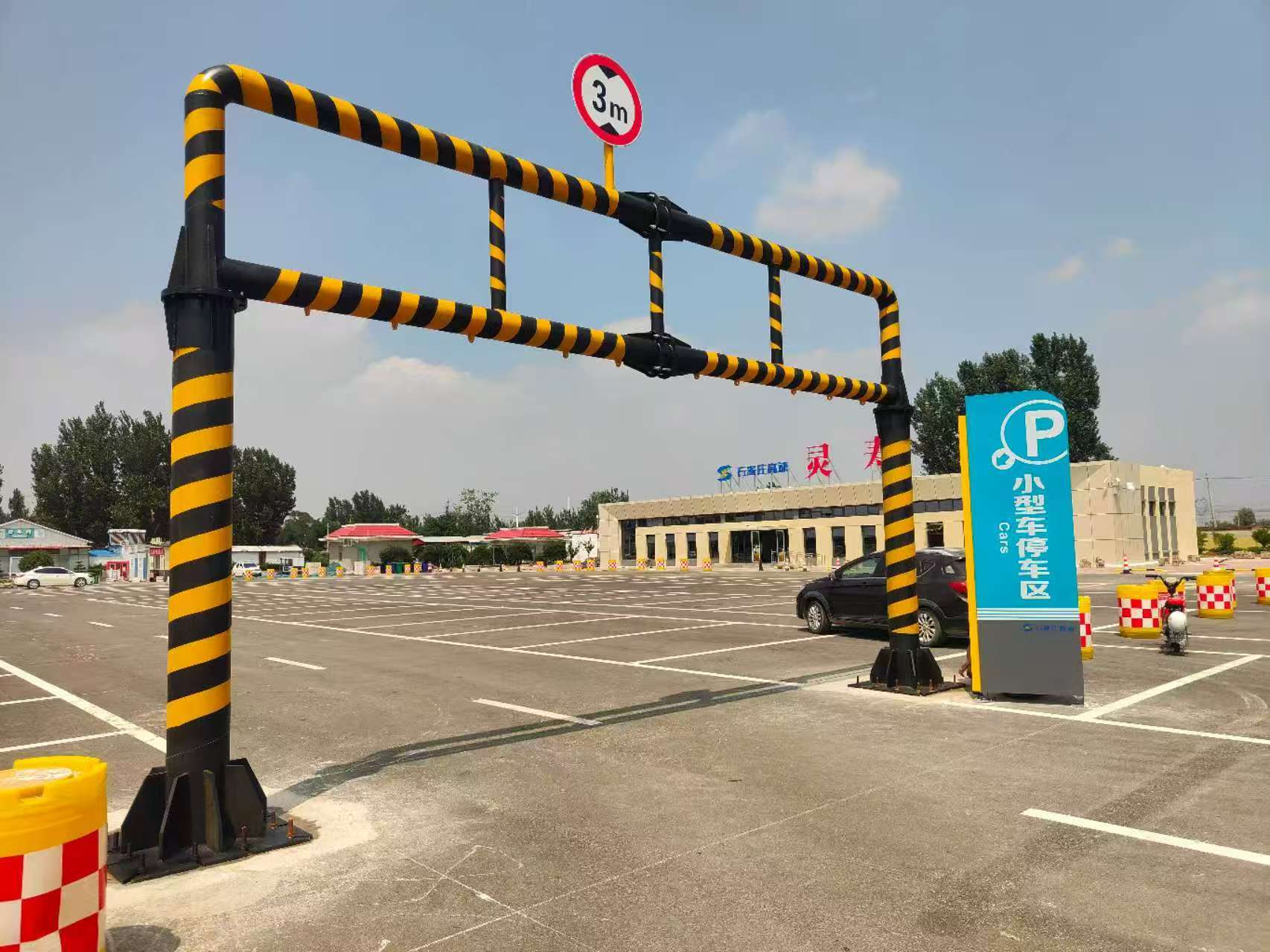 包头市标志牌限高架 - 厂家